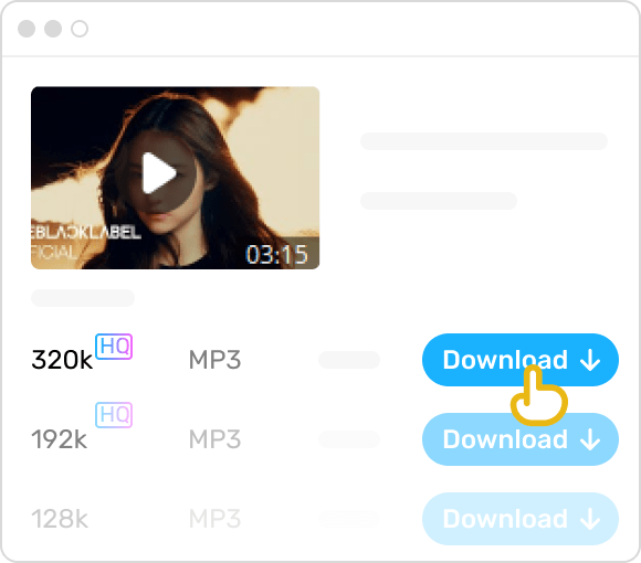 Start Music Download Process